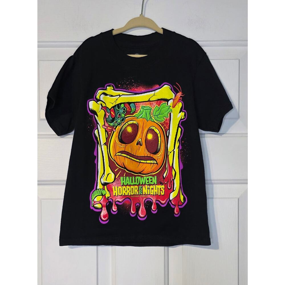 Halloween Horror Nights 2024 Universal Studios Parks Lil' Boo YOUTH T-Shirt‎ XS